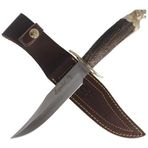 Muela Leopar 16CM Geyik Boynuzu Saplı Bıçak