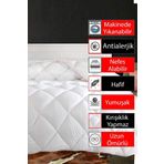 MUEV Çift Kişilik Antialerjik Mikrofiber Yorgan Beyaz