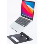 Mufamet Basic-3 Tüm Modellerle Uyumlu 60Kg kapasite Çelik Sınırsız Açıda Kolay Ayarlanır Laptop Standı Yükseltici Laptop Ipad Macbook Standı
