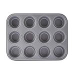 Muffin Kalıbı 12 Bölmeli Tartolet Kalıbı 12 Li Kek Kalıbı Çok Amaçlı Kalıp - 26 x 26 x 7 cm