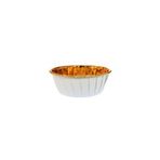 Muffin Kek Kalıbı 25 Li Kahverengi Gold, Beyaz