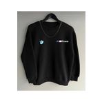 MUFFS STORE BMW Baskılı Original Ünisex kışlık Sweatshirt Siyah