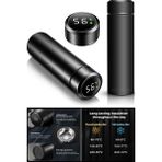 Mug Termos LED Sıcaklık Göstergeli Vakumlu Mug Termos Bardak 500 Ml dijital Sıcaklık Göstergeli Termos - 0400
