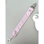 Mugasa - Emzik Askısı, %100PAMUK Desenli Poplin Kumaş - Açık Pembe