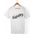Muggkuppa Carpediem Unisex-Erkek Beyaz T-Shirt - L