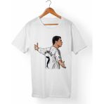 Muggkuppa Cristian Ronaldo Cr7 Unisex-Erkek Beyaz T-Shirt - XL