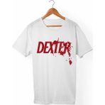 Muggkuppa Dexter Morgan Unisex-Erkek Beyaz T-Shirt - L