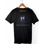 Muggkuppa Doctor Who Unisex Ve Erkek Kesim Siyah T-Shirt