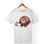 Muggkuppa Dota 2 Pudge Unisex-Erkek Beyaz T-Shirt - L