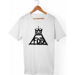Muggkuppa Fall Out Boy Unisex-Erkek Beyaz T-Shirt
