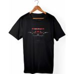 Muggkuppa Formula F1 Unisex Ve Erkek Kesim Siyah T-Shirt - XL