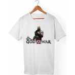 Muggkuppa God Of War Unisex-Erkek Beyaz T-Shirt - XL