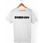 Muggkuppa Green Day Unisex-Erkek Beyaz T-Shirt