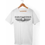 Muggkuppa Harley Davidson Unisex-Erkek Beyaz T-Shirt - XL