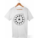 Muggkuppa Interstellar Unisex-Erkek Beyaz T-Shirt - XL