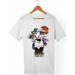 Muggkuppa Interstellar Unisex-Erkek Beyaz T-Shirt