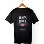 Muggkuppa James Hunt Formula F1 Unisex Ve Erkek Kesim Siyah T-Shirt - XL