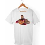 Muggkuppa Lebron James Unisex-Erkek Beyaz T-Shirt - XL