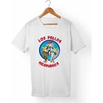Muggkuppa Los Pollos Hermanos Breaking Bad Unisex-Erkek Beyaz T-Shirt - XL