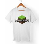Muggkuppa Minecraft Çocuk Beyaz T-Shirt - 5 - 6 Yaş
