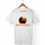 Muggkuppa Mortal Kombat Unisex-Erkek Beyaz T-Shirt - XL