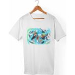 Muggkuppa Naruto Uzumaki Unisex-Erkek Beyaz T-Shirt - XL