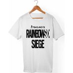 Muggkuppa Rainbow Six Siegeunisex-Erkek Beyaz T-Shirt