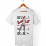 Muggkuppa Regular Show Unisex-Erkek Beyaz T-Shirt - XL