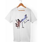 Muggkuppa Regular Show Unisex-Erkek Beyaz T-Shirt