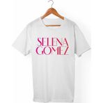 Muggkuppa Selena Gomez Unisex-Erkek Beyaz T-Shirt