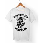 Muggkuppa Sons Of Anachy Beyaz T-Shirt