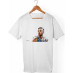 Muggkuppa Stephen Curry Unisex-Erkek Beyaz T-Shirt - L