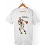 Muggkuppa Stephen Curry Unisex-Erkek Beyaz T-Shirt - XL