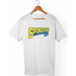 Muggkuppa Süngerbob Unisex-Erkek Beyaz T-Shirt