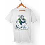 Muggkuppa Temel Reis Unisex-Erkek Beyaz T-Shirt