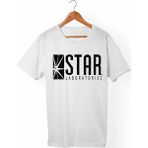 Muggkuppa The Flash Labr. Unisex-Erkek Beyaz T-Shirt - XL