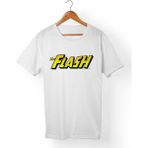 Muggkuppa The Flashbarry Allen Unisex-Erkek Beyaz T-Shirt