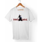 Muggkuppa Tokyo Ghoul Unisex-Erkek Beyaz T-Shirt