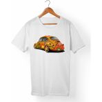 Muggkuppa Vw Beetle Unisex-Erkek Beyaz T-Shirt