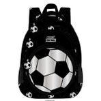 Muggle 3 Bölmeli Silver Football Okul Sırt Çantası Siyah (Mu-5874)