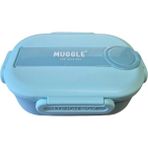 Muggle Ms-20 304 Paslanmaz Çelik Tek Katlı 2 Bölmeli 900 ml Beslenme Yemek Kabı/kutusu