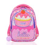 Muggle MU-7051 Cup Cake Pembe Sırt Çantası