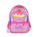 Muggle MU7051 Pembe Cup Cake Kız Çocuk İlkokul Çantası