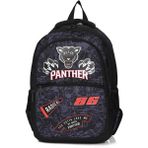 Muggle PT-9819 Panther Okul Sırt Çantası - Siyah