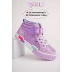 Muggo Kukuli Garantili Legolu Bağcıklı Ve Cırtlı Ortopedik Çocuk Sneaker Spor Ayakkabı