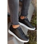 Muggo Mgpogba Siyah Beyaz Unisex Spor Ayakkabı