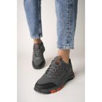 Muggo North Unisex Garantili Trekking Outdoor Sneaker Ayakkabı - Füme