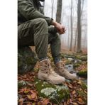 Muggo Ranger Tactical Askeri Fermuarlı Ve Bağcıklı Postal Çöl Botu Bej