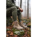 Muggo RANGER Tactical Askeri Fermuarlı ve Bağcıklı Postal Çöl Botu