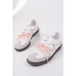 Muggo Retro Çift Bağcıklı Günlük Kadın Sneaker Spor Ayakkabı